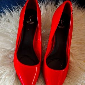 Vera Wang Red Heels